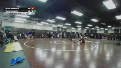 150 lbs Cons. Round 5 - Landon Nelms, Carlsbad vs Cade Johnston, Vista