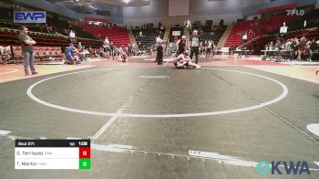 98 lbs Final - Gabe Terriquez, Raw Wrestling Club vs Tripp Martin, Team Tulsa Wrestling Club