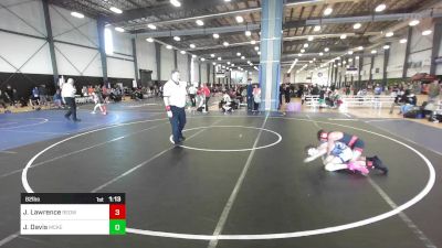 82 lbs Quarterfinal - Julian Lawrence, Redwave WC vs Jackson Davis, McKenzie River Mat Club