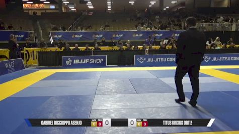 Titus Krixus Ortiz vs Gabriel Riccioppo Asenjo 2026 Pan Jiu Jitsu IBJJF Championship