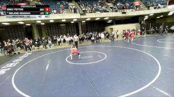 100 lbs Cons. Round 6 - Melanie Granada, Unattached vs Emily Peyton, Unattached