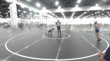 81 lbs 3rd Place - Lilyana Rogers, Carlsbad Combat WC vs Jaiden Pearsall, LV Bears WC