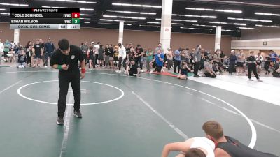 74 lbs Cons. Sub-semis - Cole Schindel, Liberty Warriors Wrestling Club vs Ethan Wilson, Wildcat Wrestling Club