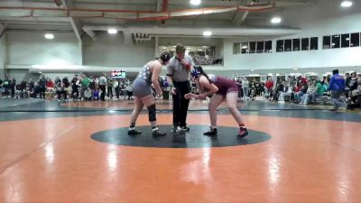 190 lbs Champ. Round 2 - Gracie Shelton, Garrett vs Holley Schroeder, Gibsonburg High School