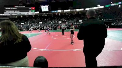 116 lbs Semifinal - McKinzee Mills, OGC1 vs Kira Slaper, LDYA