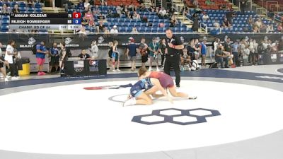 125 lbs Champ. Rd Of 64 - Anaiah Kolesar, Pennsylvania vs Rileigh Romberger, Maryland