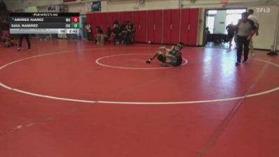 125 lbs Champ. Round 1 - Saul Ramirez, Cuesta vs Andres Juarez, Mission