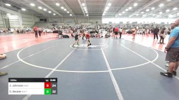 110 lbs Rr Rnd 2 - Jimmy Johnson, 84 Athletes vs Dawson Becker, Buffalo Valley Wrestling Club - Black