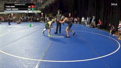 155 lbs Round 2 - Cael Reno, Sarbackers Wrestling Academy vs Henry Neisius, Rosemount Irish Youth Wrestlin