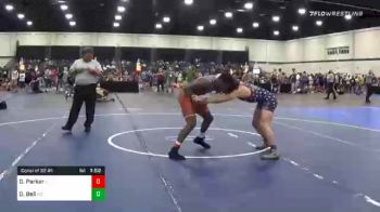 182 lbs Consolation - Dj Parker, IL vs Devon Bell, NC