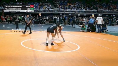 5A 120 lbs Quarterfinal - Mackenzie Harris, Azle vs Matilda Villarreal, Brownsville Rivera