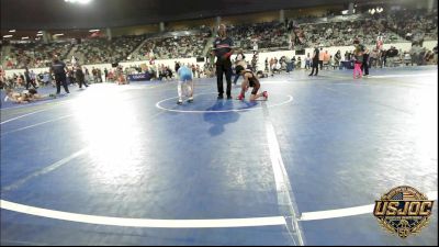 61 lbs Consi Of 16 #2 - Jacob Rader, F-5 Grappling vs Wyatt Goodson, Powerhouse Gold