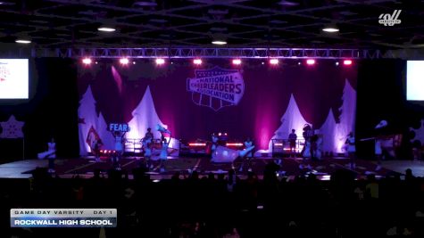 Rockwall High School [2025 Game Day Varsity Day 1] 2025 NCA State of Texas Regional