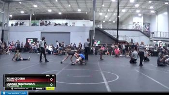 120 lbs Round 4 (6 Team) - Conner Novakowski, Mat Assassins vs Adan Cedeno, RedNose
