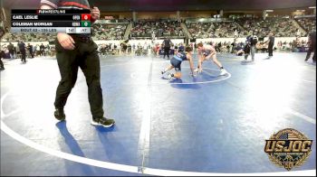 106 lbs Consi Of 8 #1 - Cael Leslie, Open Mats vs Coleman Morgan, NORTH DESOTO WRESTLING ACADEMY