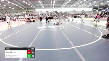 65 lbs Rr Rnd 2 - John Neville, SVRWC Red vs Brock Cardinal, Forge Lynch/Stiltner