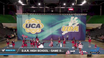 D.A.R. High School - Game Day Small Varsity Coed [2022 Game Day Small Varsity Coed Day 1] 2022 UCA Magic City Regional