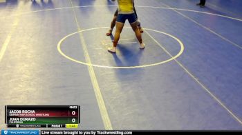 97 lbs Quarterfinal - Jacob Rocha, Kerman High School Wrestling vs Juan Durazo, California