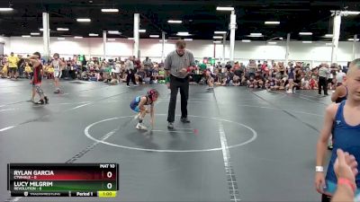 48 lbs Round 3 (6 Team) - Rylan Garcia, CTWHALE vs Lucy Milgrim, Revolution