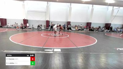 157 lbs Consi Of 8 #1 - Zachary Casias, Campbell vs CJ Liddie, Tennessee-Chattanooga