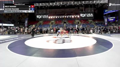 135 lbs Cons. Sub-rd Of 32 - Milly Hughes, GA vs Maycee Peacher, NE