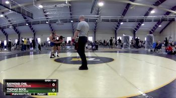 149 lbs Cons. Round 3 - Thomas Bock, Unattached-Kent State vs Raymond Cmil, Virginia Military Institute