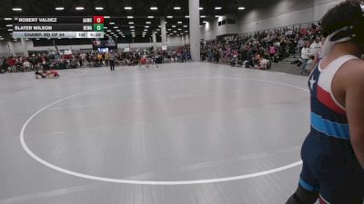 132 lbs Champ. Rd Of 64 - Robert Valdez, All American Wrestling Club vs Slater Wilson, Berge Elite Wrestling Academy