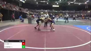 109 lbs Round Of 64 - Ridge Cote, Prime Wrestling vs Vinny Hanna, Reign - Semper Fi Wc