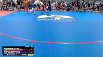 190 lbs Quarterfinal - Marquiese Vestal, CNWC Concede Nothing Wrestling Club vs Jasper Armstrong, Askeo International Mat Club