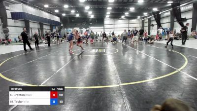 76 kg Rr Rnd 5 - Grace Crestani, PA West Yellow vs MaKayla Taylor, New England Trappers East