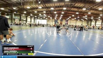 76 lbs Rd# 5- 3:45pm Friday Final Pool - Adam Hagenbach, Nebraska Elite vs Owen Swindell, Mid-Atlantic AllStars