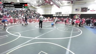 170 lbs Champ. Round 2 - Nicole Chavez, Walnut vs Yvette Perez, Santa Ana Valley