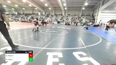 106 lbs Round Of 128 - Gideon Kaye, NY vs Robert Felix, AL