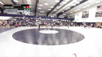 165 lbs Champ. Round 2 - Cannon Long, Shenandoah vs Gabe Thomasson, Springfield College