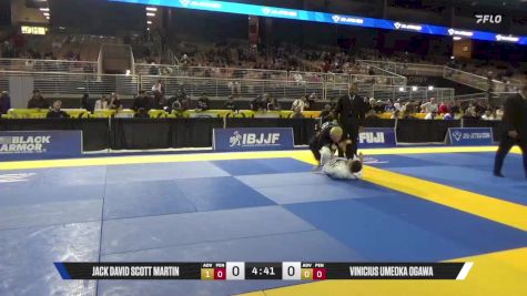 Vinicius Umeoka Ogawa vs Jack David Scott Martin 2025 Pan Jiu Jitsu IBJJF Championship