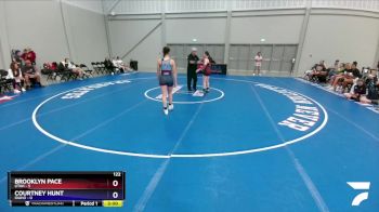 122 lbs Placement Matches (8 Team) - Brooklyn Pace, Utah vs Courtney Hunt, Idaho