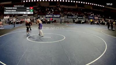 D 1 215 lbs Cons. Round 4 - Ethan Regis, Holy Cross vs Raanan Russ, Hahnville