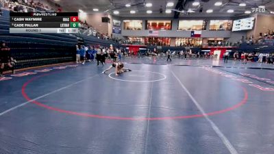 113 lbs Round 1 - Cash Waymire, Brentwood Academy vs Cade Pallan, Austin Lake Travis