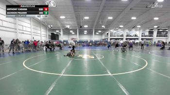 79 lbs 5th Place - Anthony Cabana, Burrillville Lightning vs Jackson Frazier, Overcomer Training Center