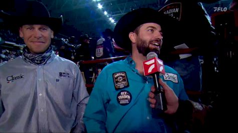 2022 Canadian Finals Rodeo: Interview With Clint Buhler/Brett McCarroll - Team Roping - Round 4