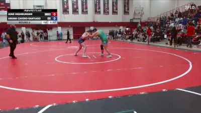 180 lbs Round 5 - June Highburger, Southwestern Oregon CC vs Ariana Cavero-santiago, Evergreen State