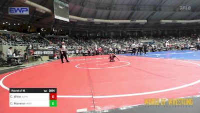 46 lbs Round Of 16 - Conner Winn, Alpha Elite, Mi vs Christopher Moreno, Hawkeye WC