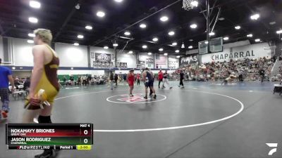 215 lbs Semifinal - Jason Rodriguez, Chaparral vs Nokamayy Briones, Great Oak