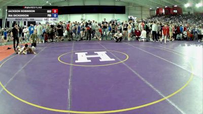 105 lbs Cons. Round 3 - Jackson Robinson, Ohio vs Ira Dickerson, PSF Wrestling Academy
