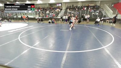 190 lbs 5th Place Match - Jacob Hutchins, River Falls High School Wrestling vs Braden Strain, Berryhill High School Wrestling