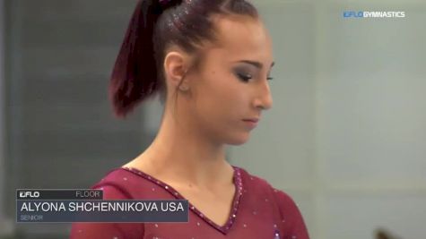 Alyona Shchennikova USA - Floor, Senior - 2018 City of Jesolo Trophy