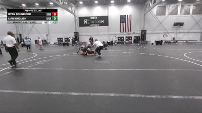 215 lbs Round 5 (6 Team) - Ryan Schneider, South Side WC Black vs Liam English, GPS Red
