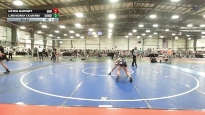95 lbs Rr Rnd 3 - Mason Martinez, Brawler Elite - MS vs Liam Moran Caimares, RedNose Wrestling School - MS