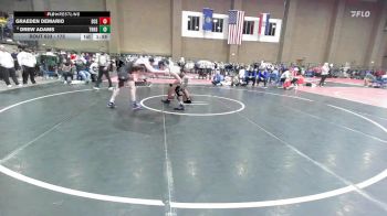175 lbs Champ. Round 2 - Graeden Demario, Deer Creek vs Drew Adams, Thompson
