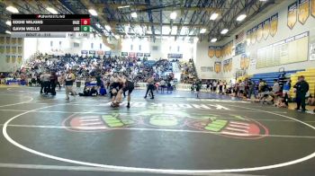 215 lbs Champ. Round 2 - Gavin Wells, Lake Gibson vs Eddie Wilkins, Hagerty